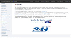 Desktop Screenshot of ocoeecan.org